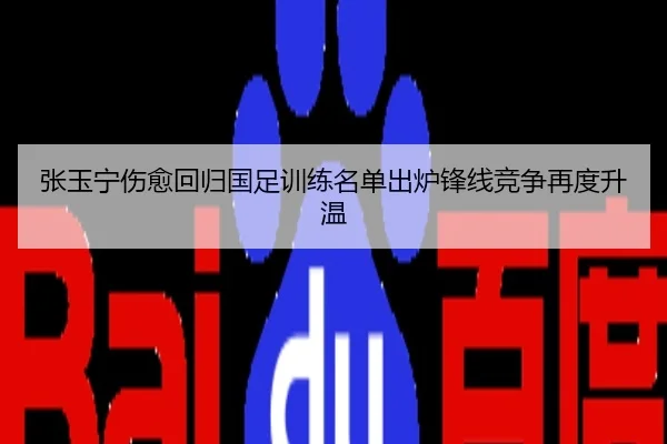 张玉宁伤愈回归国足训练名单出炉锋线竞争再度升温